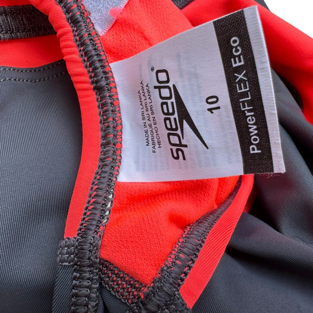 Speedo PowerFLEX Eco One Piece Swimsuit 10 - Picture 6 of 6